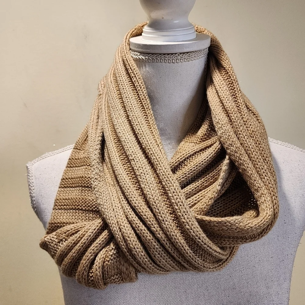WHBM tan scarf